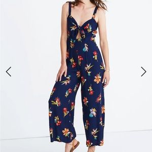 Madewell Plumeria Cutout Jumpsuit